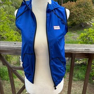 Hunter Blue Hooded Vest